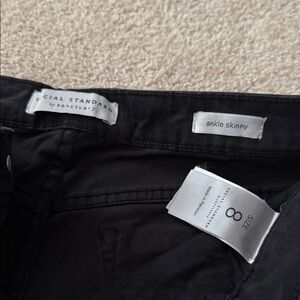 Social Standard by Sanctuary Women's Ankle Skinny Black grey camo Jeans